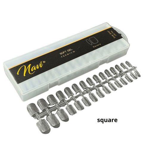 Navi Tips Soft Gel Premium 240 pcs Square