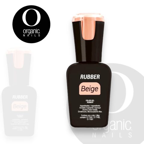 Organic Base Rubber Beige 15 ml
