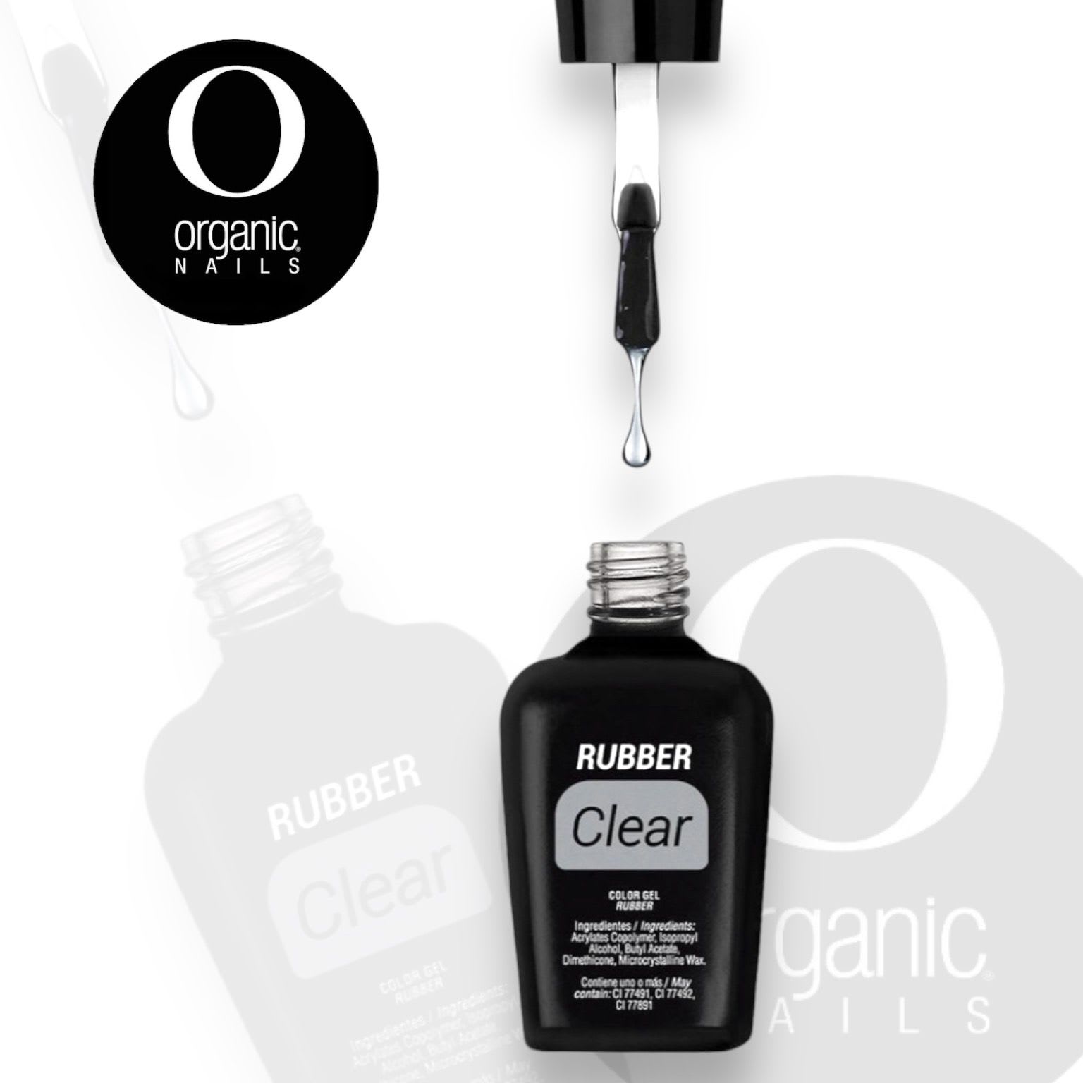 Organic Base Rubber Clear 15 ml