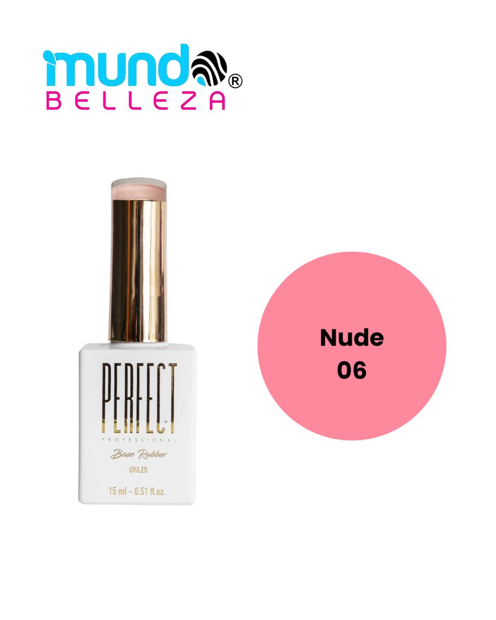 Perfect Profesional Base Rubber 15 ml Nude 06