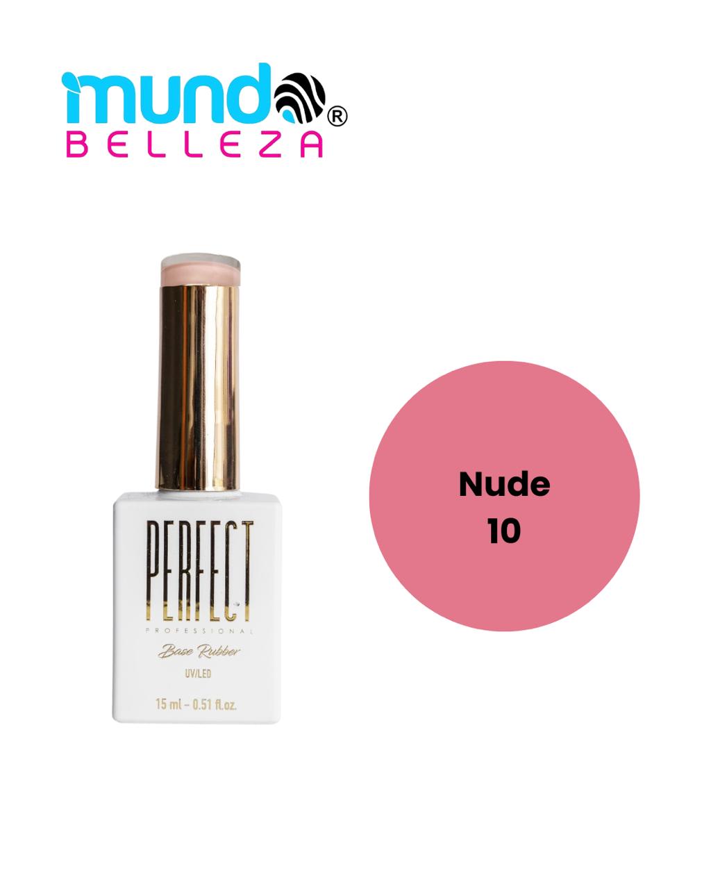 Perfect Profesional Base Rubber 15 ml Nude 10