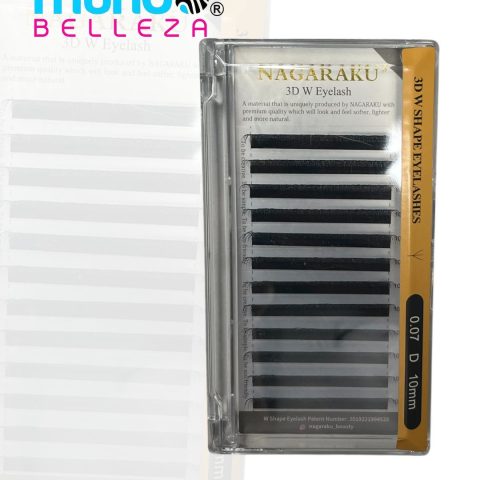 Pestañas Nagaraku Fibras Tecnologicas 0.07D (3D 10 mm)