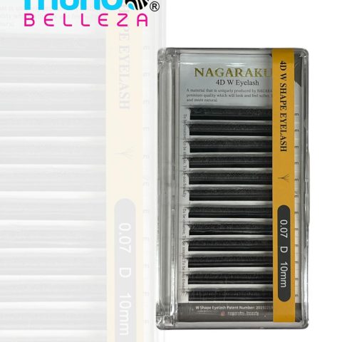 Pestañas Nagaraku Fibras Tecnologicas 0.07D (4d 10 mm)