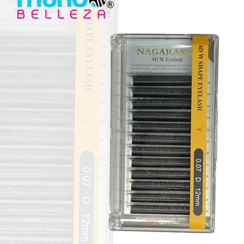 Pestañas Nagaraku Fibras Tecnologicas 0.07D (4d 12 mm)