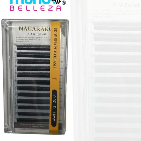 Pestañas Nagaraku Fibras Tecnologicas 0.07D (5D 11 mm)