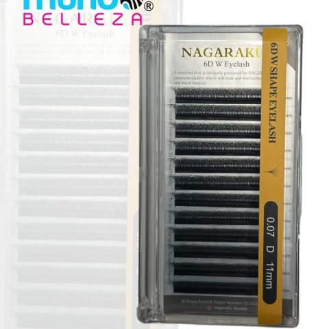 Pestañas Nagaraku Fibras Tecnologicas 0.07D (6d 11 mm)