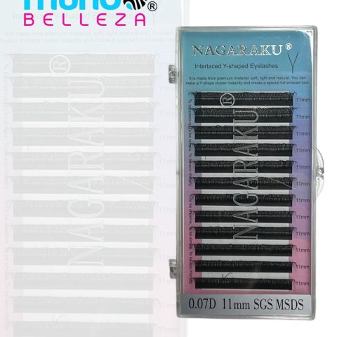 Pestañas Nagaraku Fibras Tecnologicas 0.07D (yy 11 mm)