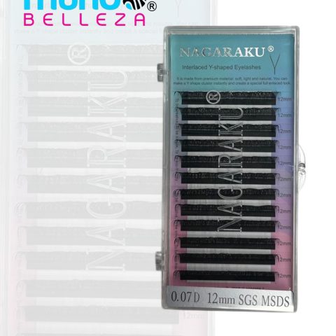 Pestañas Nagaraku Fibras Tecnologicas 0.07D (yy 12 mm)