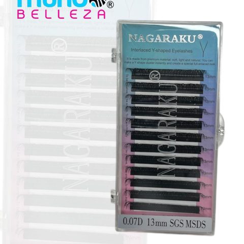 Pestañas Nagaraku Fibras Tecnologicas 0.07D (yy 13 mm)
