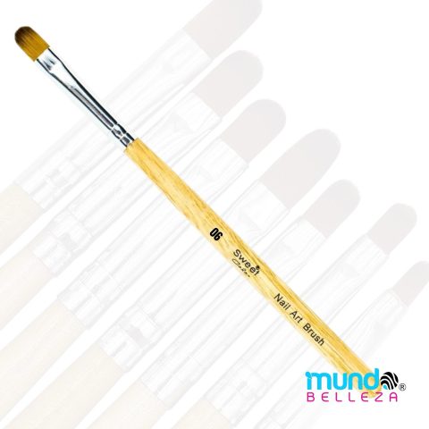 Pincel Lengua de Gato N6