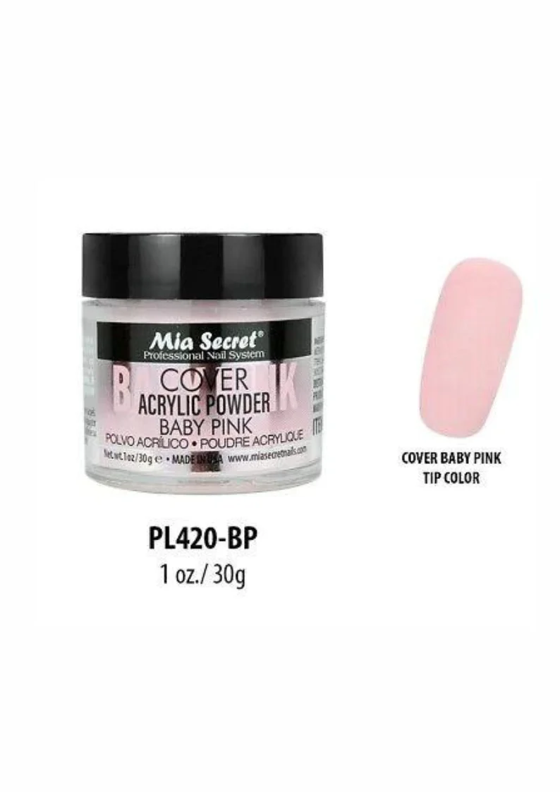 Polímero Cover Baby Pink Mia Secret 30 Gramos