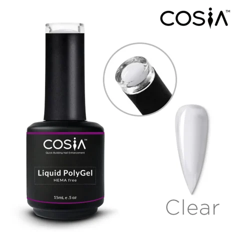 Polygel Líquido Cosia Clear 15 ml
