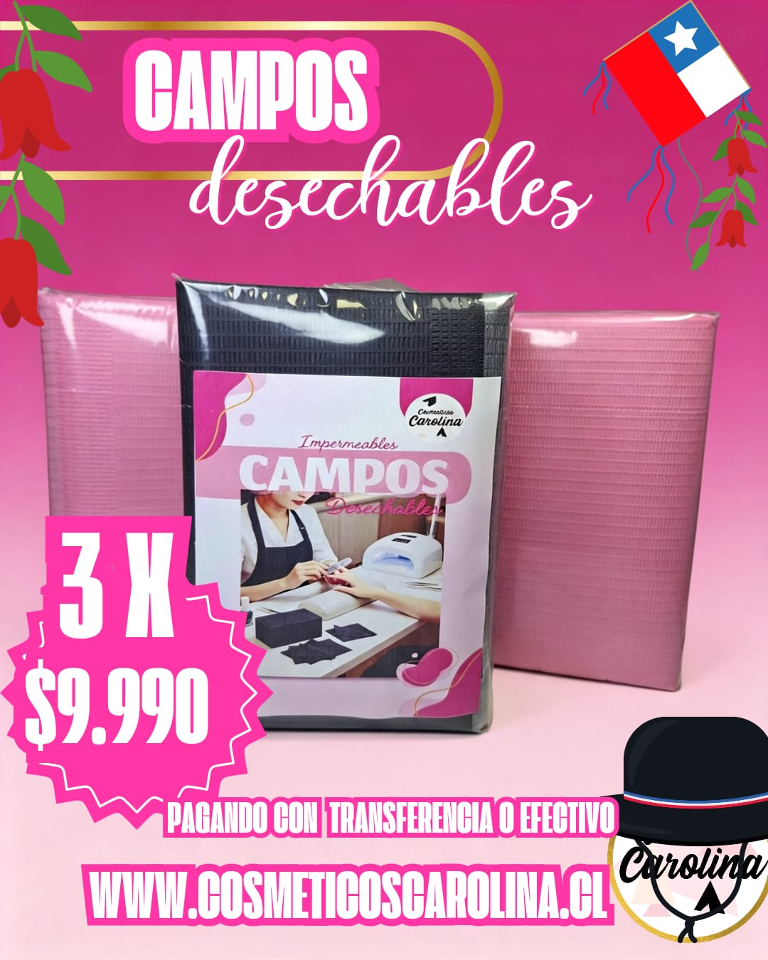 Promoción 3 Campos de Trabajo de 50UNID