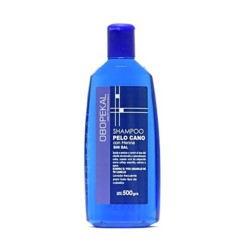 Shampoo Azul para Pelo Cano sin Sal