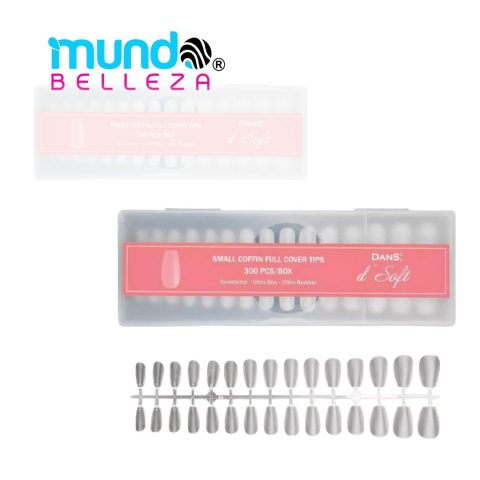 Small Coffin Full Cover Tips 300 pcs Dans