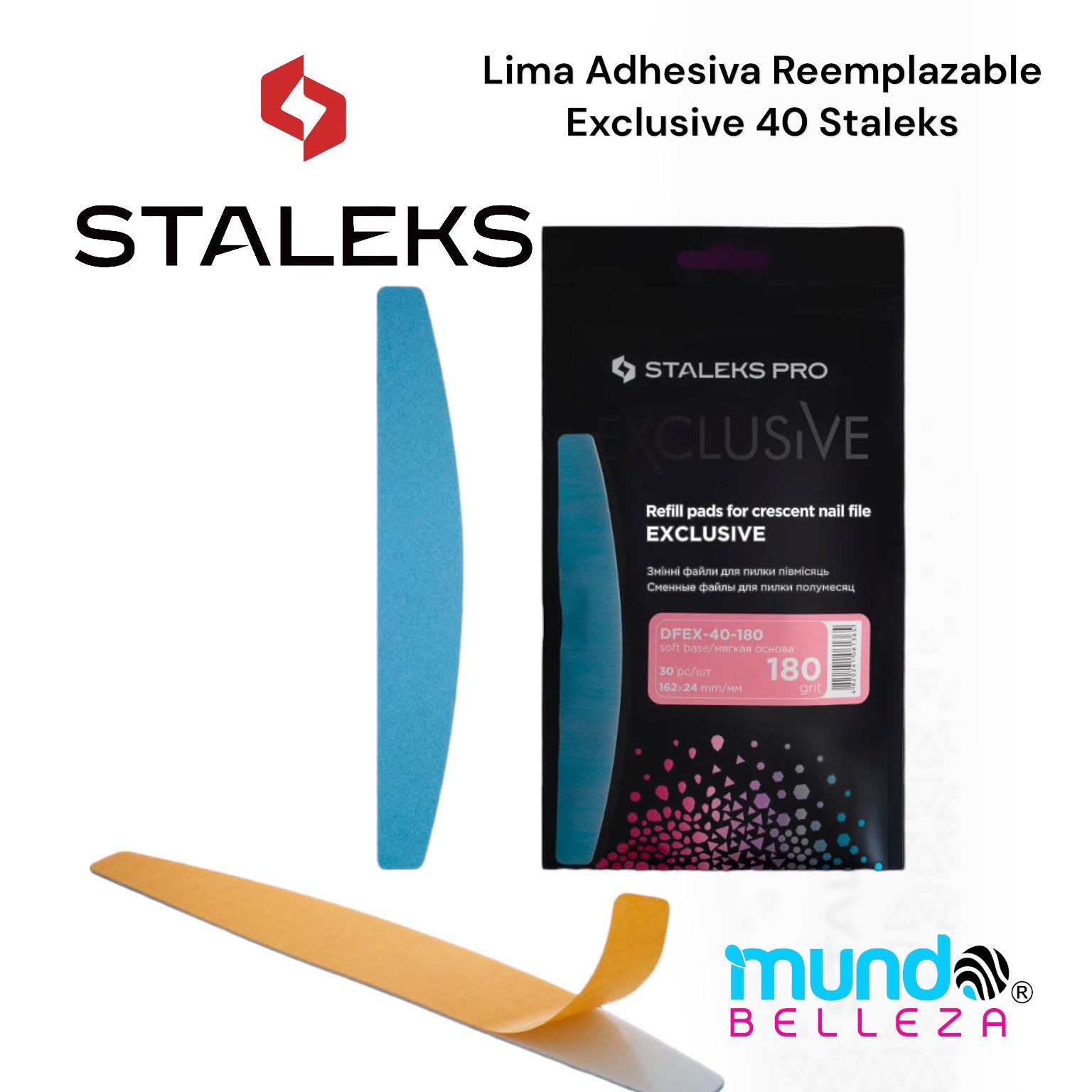 Staleks Repuesto de Lima 180 X30 Unid