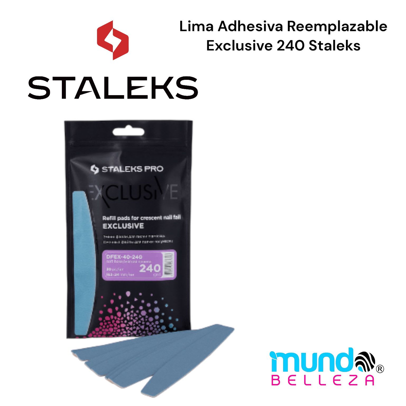 Staleks Repuesto de Lima 240 X30 Unid