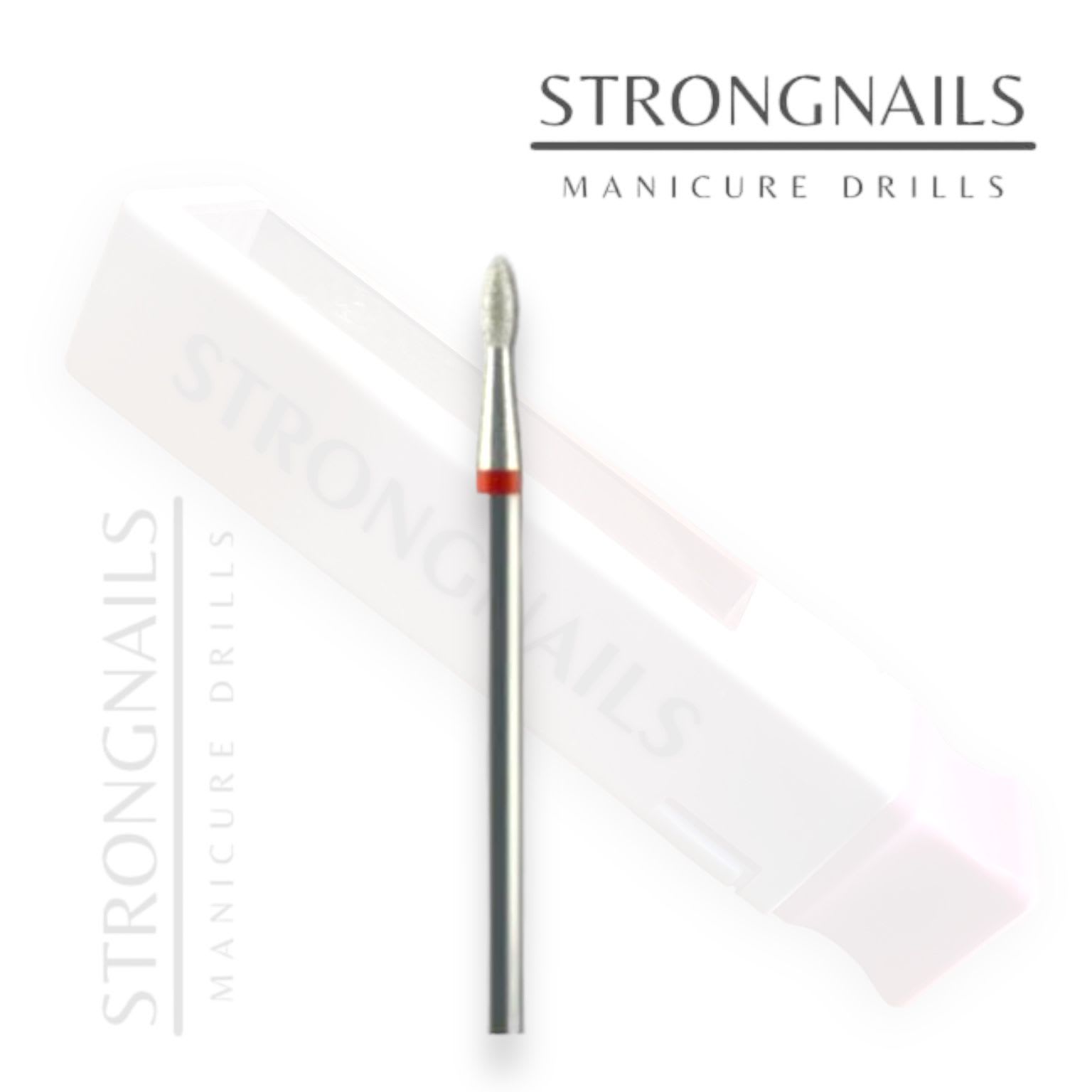 Strongnails Fresa Oliva Roja