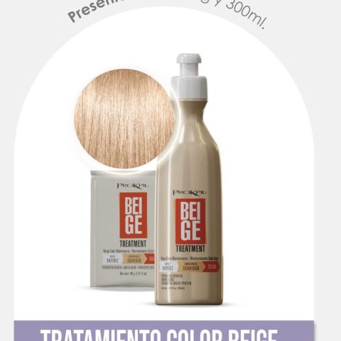 Tratamiento de Mantenimiento de Color Beige