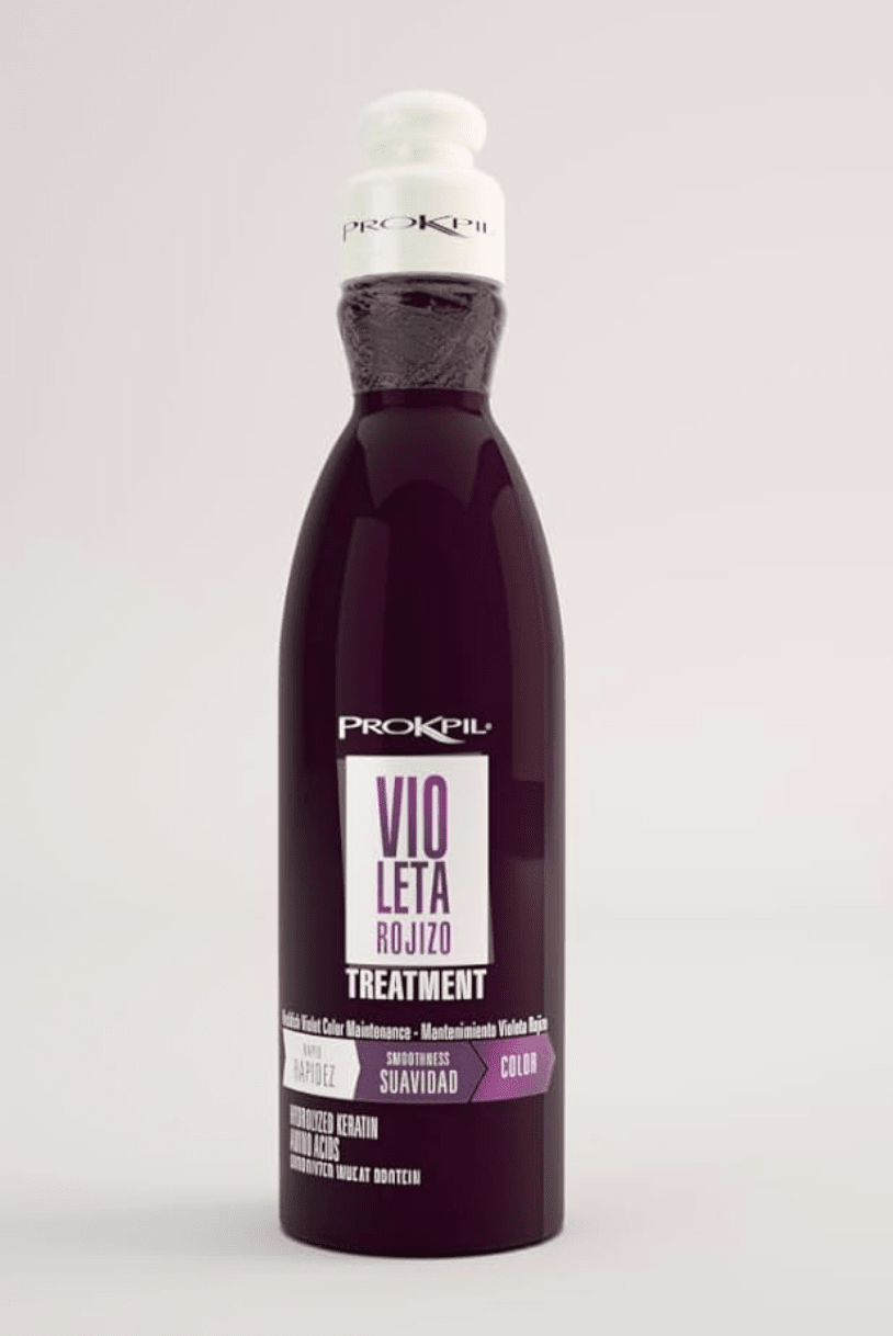 Tratamiento de Mantenimientpo de Color Violeta Rojizo