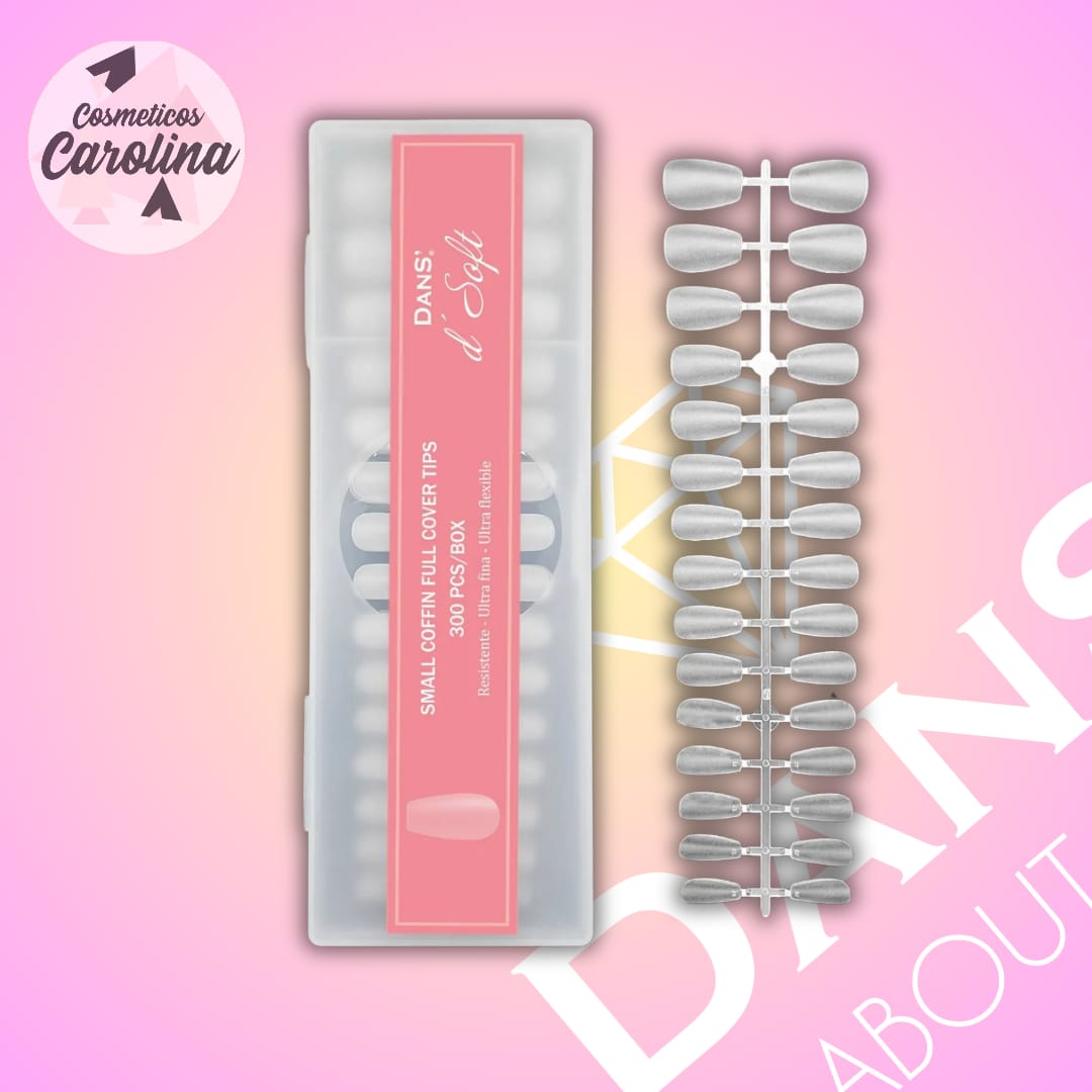 Uñas Soft Gel Coffin Small (Dans)